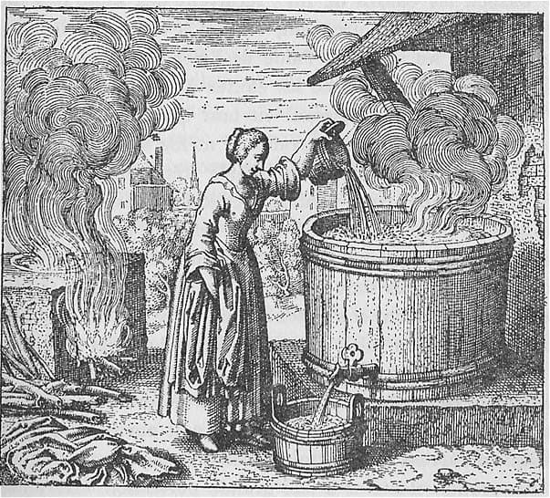 Go to the Woman Washing Clothes