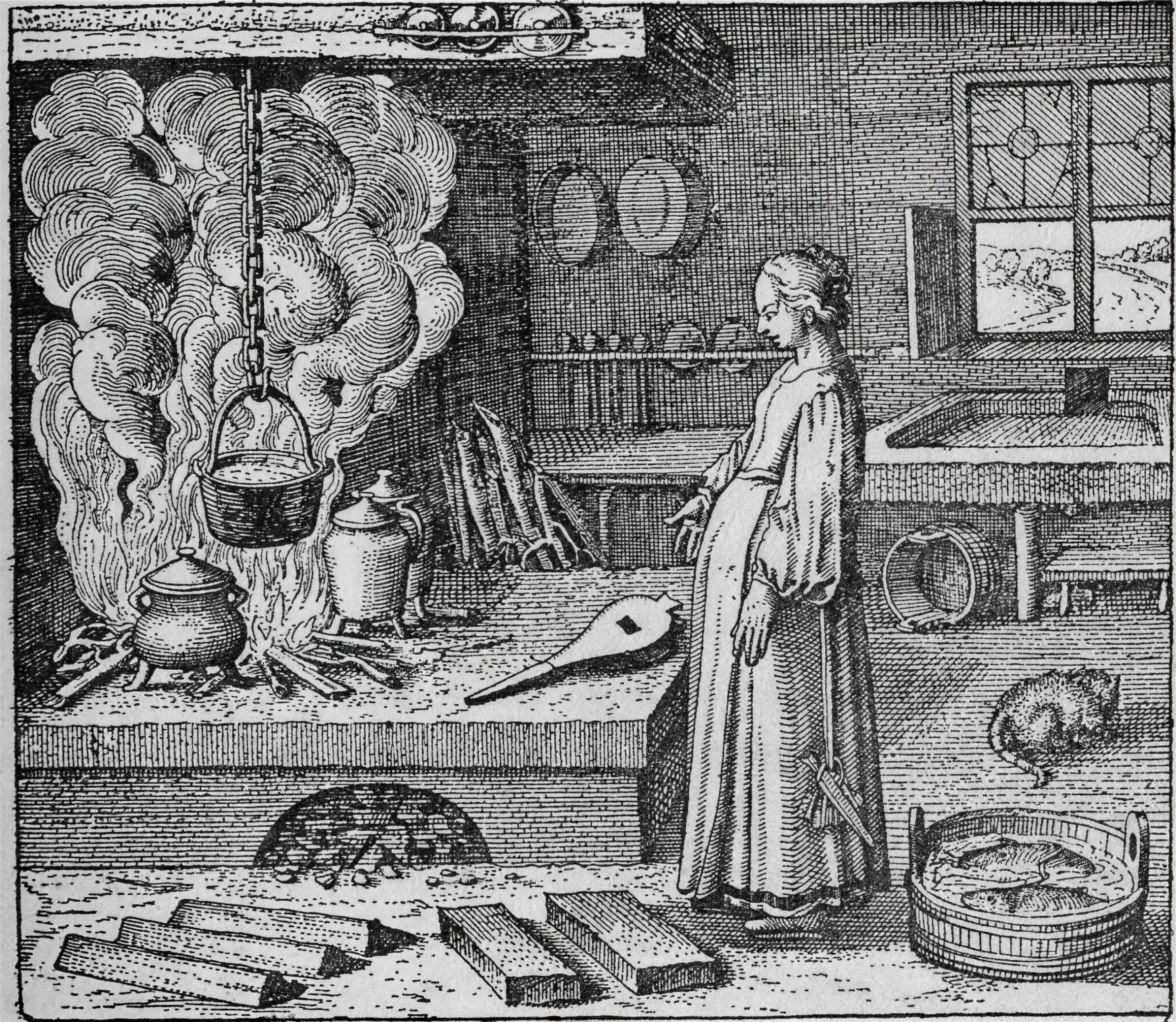 The Woman at the Furnace
